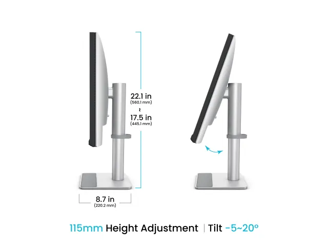 MA270UP | 27 inch 4K Glans Scherm voor MacBook Pro en MacBook Air