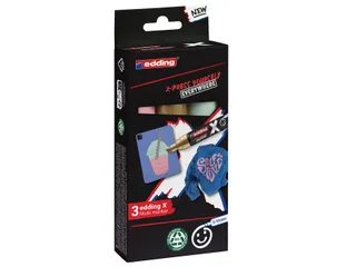 Edding 6900 X multi marker set pastel color 3 stuks - 1