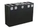 Afvalverzamelstation,3X100L,Romp Wit