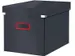 Cosy Click & Store cube boîte de classement grande, gris