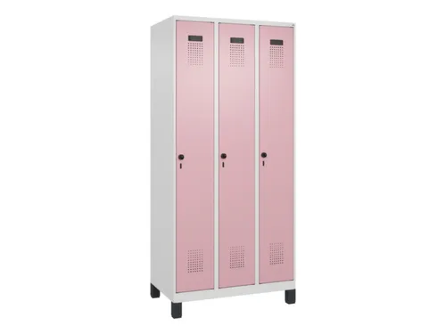 locker voor scheiding van kleding,HxBxD 1950x900x500mm,3vak