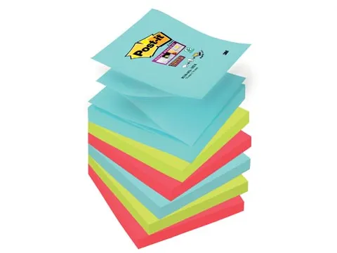 Super Sticky Notes Miami, Ft 76 X 76 Mm, 90 Vel