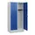 schoollocker,HxBxD 1630x800x500mm,2vak,vak B 400mm,draaigrendel,sokkel