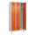 locker voor scheiding van kleding,HxBxD 1950x900x500mm,3vak