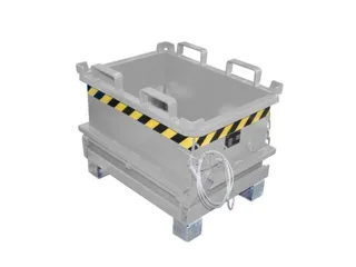 mini-bodemklepcontainer,HxLxB 625x600x800mm,0,13m³,inrijbeugel,staal - 3