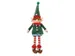 Decoris Kerstdecoratie Elf zittend met hangende benen 60cm