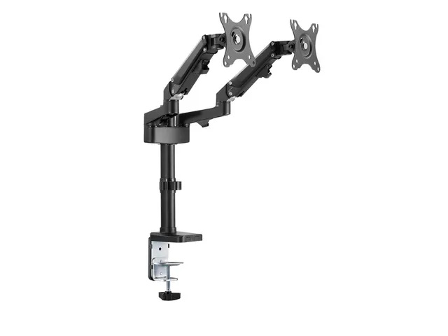 Monitorarm Neomounts DS70-750BL2 zwart 2 scherm 17-27 inch