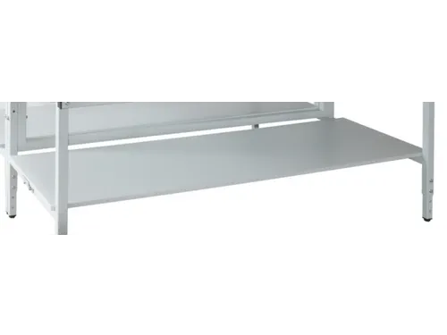 legbord,v. paktafel,BxD 1880x680mm,v. B 2000mm,pressboard,lichtgrijs