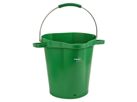 Hygiene 5692-2 emmer 20 liter groen maatverdeling schenktuit