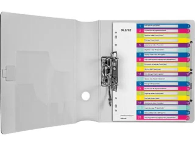 WOW printbare index, 20 tabs