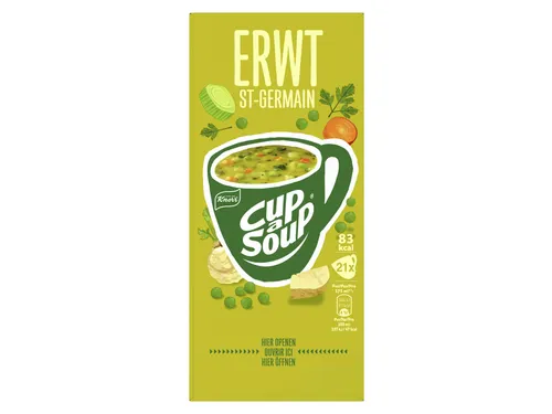 Cup-a-Soup Knorr erwtensoep 21x175ml Voordeelbundel
