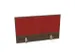 panneau de rehausse,p. table de bureau,NV brun caryer,BN4011-rouge