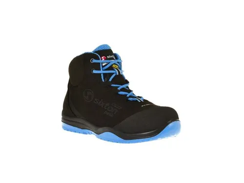 Sixton Peak Cuban High werkschoenen S3 SRC ESD zwart/blauw maat W-44
