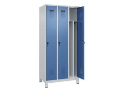 locker voor scheiding van kleding,HxBxD 1950x900x500mm,3vak