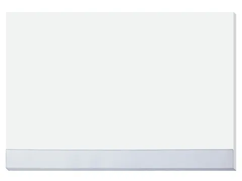 Designonderlegger Sigel blanco met kunststof rand A2 30 vel