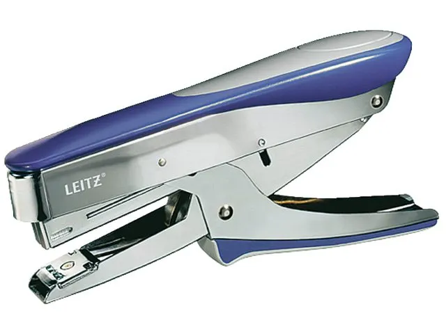 Niettang Leitz bovenlaadmodel P3 30 vel blauw