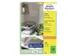 Etiquette Avery Zweckform 3450 70x37mm vert 2400 pièces