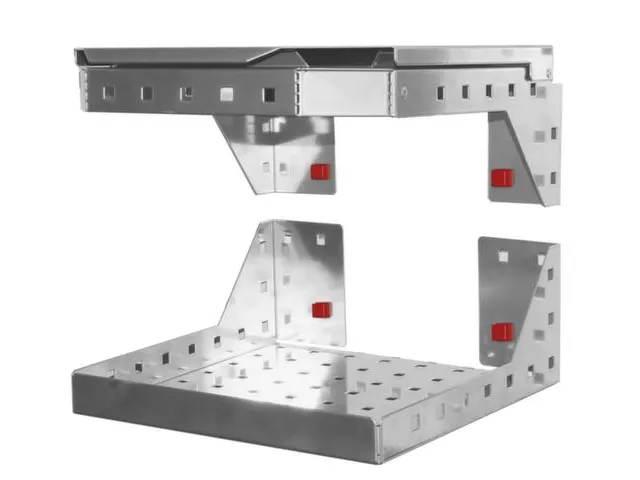 Abax-Vuilniszakhouder Geperforeerde Platen D 330mm Klemring Deksel