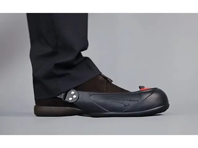 Tigergrip VISITOR METAL-FREE overschoen zwart -L (43-48 groen)