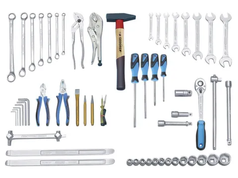 S 1151 Gereedschapsassortiment 57-delig MM