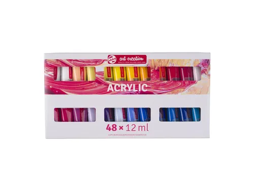 Acrylverf Talens Art Creation assorti 48 tubes à 12ml