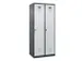 locker voor scheiding van kleding,HxBxD 1850x800x500mm,2vak