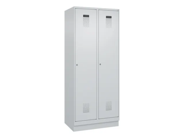 locker voor scheiding van kleding,HxBxD 1950x800x500mm,2vak