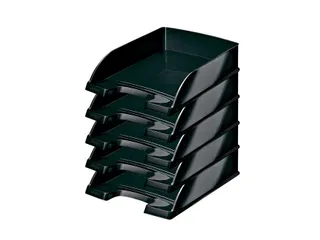 Brievenbak Leitz WOW A4 zwart - 3