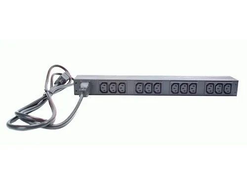 APC Rack PDU AP9565, Basic, 0U/1U, 16A, 230V, (12x) C13, C20 stekker
