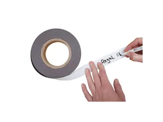 Magneetband beschrijf- en wisbaar MAUL 10mx30mmx1mm wit - 6