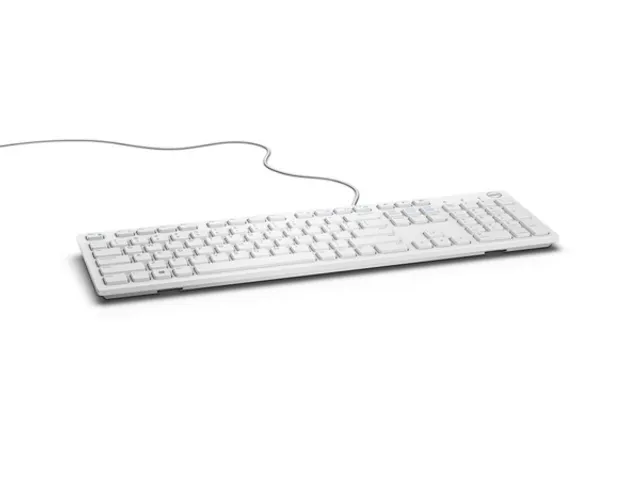 Dell KB216 Bekabeld Toetsenbord UK QWERTY Wit