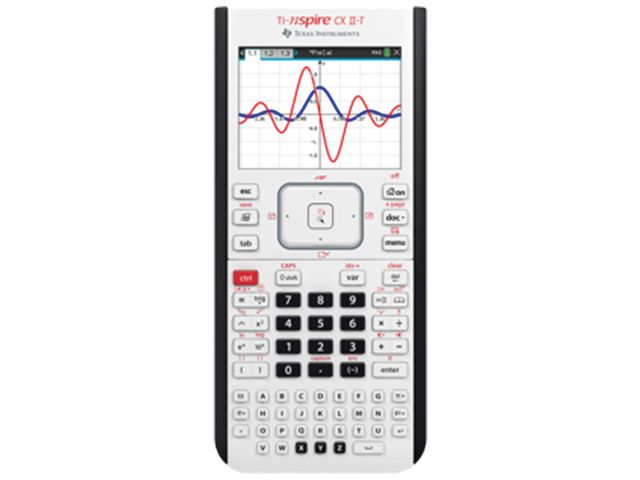 Grafische calculator Nspire CX2 met onderwijs software | RekenmachinesWinkel.nl