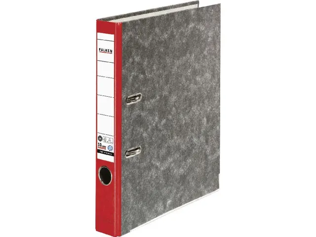 Ordner hfb recycled A4 5cm rood