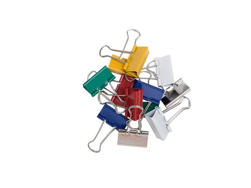 Papierklem MAUL 213 Foldback 32mm capaciteit 13mm assorti