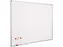 Smit Visual whiteboard 100x200cm gelakt staal Softline 8mm alu-profiel