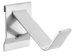 Doorndrager Gesleufde Platen Draagverm. 17kg D 140mm Aluminium-Kleurig