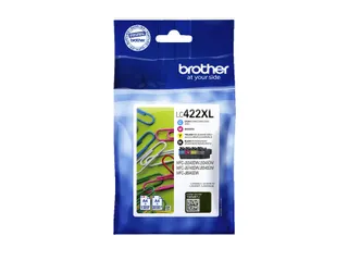 Brother LC-422XLVAL Inktcartridge Zwart + Kleur Voordeelpack - 1