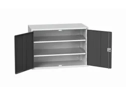 universele kast,HxBxD 800x1300x550mm,2xStalen bodem,draaigrendelslot