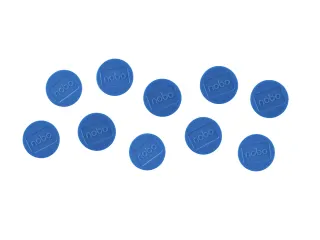 Magneet Nobo 32mm blauw 10 stuks - 2