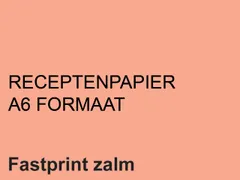 Receptpapier Fastprint A6 80 Gram Zalm