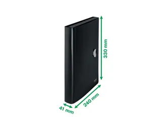 Projectmap Leitz Recycle A4 5 vak PP zwart - 2