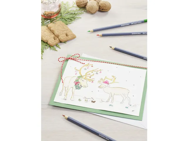 Crayons Aquarelle Faber-Castell Goldfaber Studio Boîte 38+3 pièces