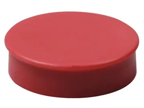 Magneten Diameter Van 30 Mm, Rood, Blister Van 4