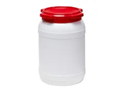 Dekselvat Met Grote Vulopening Pe 274x418mm Inhoud 20 liter Ø 204mm