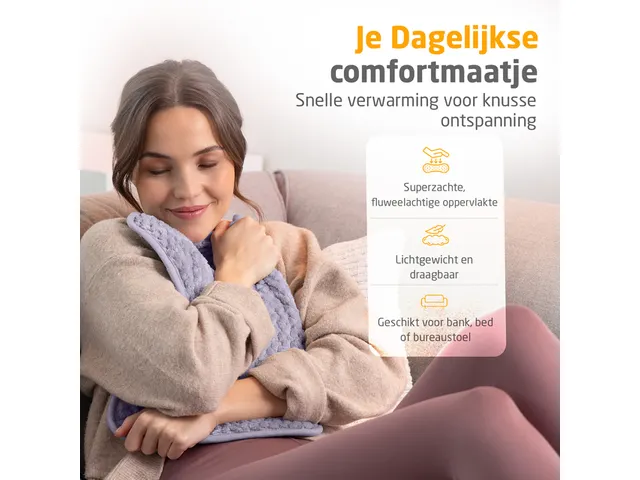 Medisana HP 518 Warmtekussen Zacht lila