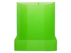 Pot à crayons MINI-O CTO vert pomme trans