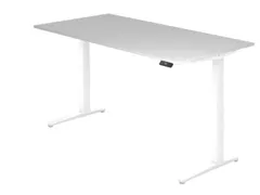 bureau assis-debout à régl. de haut. élec. HxlxP 650-1290x2000x1000