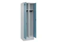 locker voor scheiding van kleding,HxBxD 1950x600x500mm,2vak