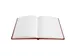 Gastenboek Alpille 2 6x22cm 140bl rood