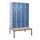 Dubbeldekse dekenkist,HxBxD 2120x1200x815mm,4x2vak.,vak B 300mm